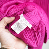 Pleats Please Issey Miyake 3D Bats Sleeveless Pleated Mock Neck Top Size 4