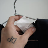 Vintage Chanel Navy Blue Silk Sleeveless Top Blouse Camisole