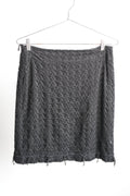 Chanel Black Midi Skirt
