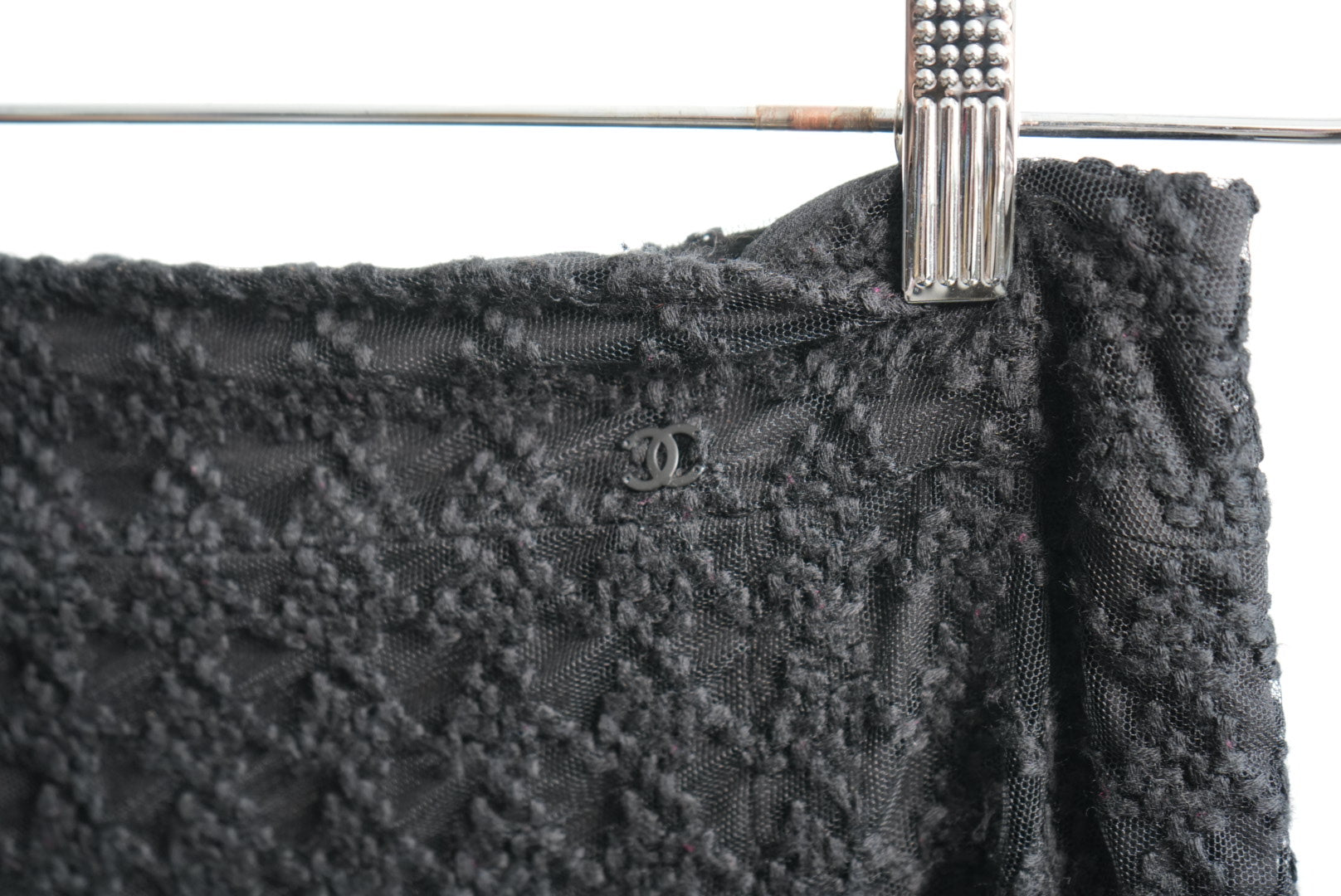 Chanel Black Midi Skirt