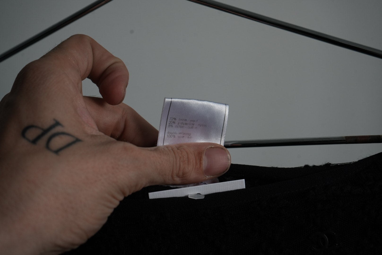 Chanel Black Midi Skirt