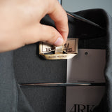 Vintage Hermès Chest Pocket Polo Shirt Gray Size Small