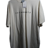 Vetements Garderobe Collection Vetements Friends Logo Tee Shirt White