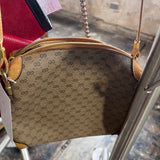 Vintage Gucci Monogram Crossbody Bag