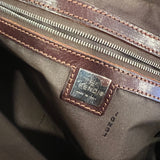Vintage Fendi Barrel Bag Brown Zucca