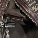 Vintage Fendi Barrel Bag Brown Zucca