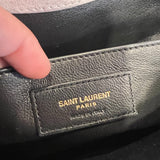 Saint Laurent Patent Calfskin Matelasse Monogram Vicky
