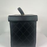 Vintage Chanel 2 Way Cosmetic Bag w/ Crossbody Strap