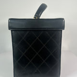 Vintage Chanel 2 Way Cosmetic Bag w/ Crossbody Strap