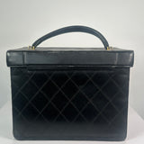 Vintage Chanel 2 Way Cosmetic Bag w/ Crossbody Strap