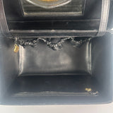Vintage Chanel 2 Way Cosmetic Bag w/ Crossbody Strap