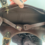 Gucci Shoulder Bag Marrakech Suede