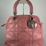Christian Dior Lambskin Cannage Granville Bag