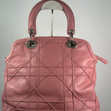 Christian Dior Lambskin Cannage Granville Bag