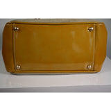 HOU #127. Vintage CHANEL Shoulder Bag Enamel Beige Gold CC 123512